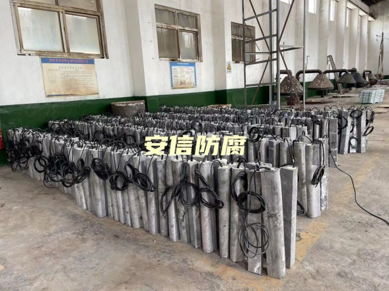 我公司鎂陽極，鋁合金陽極，鋁犧牲陽極，鎂陽極，鎂合金犧牲陽極在呼和浩特煉油廠的使用被評為優(yōu) 秀生產(chǎn)商